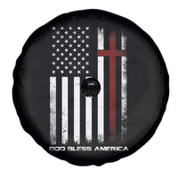 God Bless America Spare Tire Cover America Pride USA US Flag Patriotic 4th of July - Wonder Print Shop