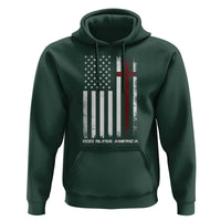 God Bless America Hoodie America Pride USA US Flag Patriotic 4th of July - Wonder Print Shop