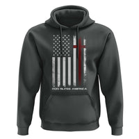 God Bless America Hoodie America Pride USA US Flag Patriotic 4th of July - Wonder Print Shop