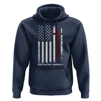 God Bless America Hoodie America Pride USA US Flag Patriotic 4th of July - Wonder Print Shop