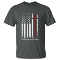 God Bless America T Shirt America Pride USA US Flag Patriotic 4th of July - Wonder Print Shop