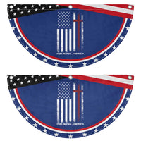God Bless America Patriotic Fan Flag America Pride USA US Flag 4th of July