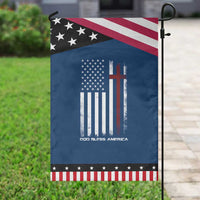 God Bless America Garden Flag America Pride USA US Flag Patriotic 4th of July