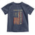 God Bless America Toddler T Shirt American Flag 4th Of July Patriotic Christian - Wonder Print Shop