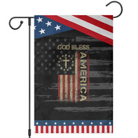 God Bless America Garden Flag American Flag 4th Of July Patriotic Christian