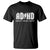 Funny ADHD T Shirt Hey Look a Squirrel Rocks Graphic - Wonder Print Shop