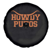 Howdy Putos Spare Tire Cover Funny Western Cowboy Spanish Slang - Wonder Print Shop
