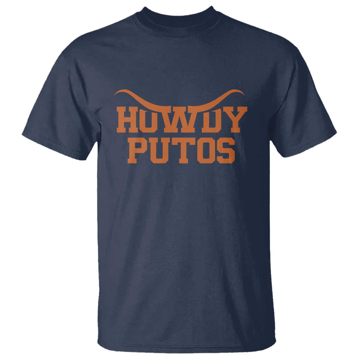 Howdy Putos T Shirt Funny Western Cowboy Spanish Slang - Wonder Print Shop
