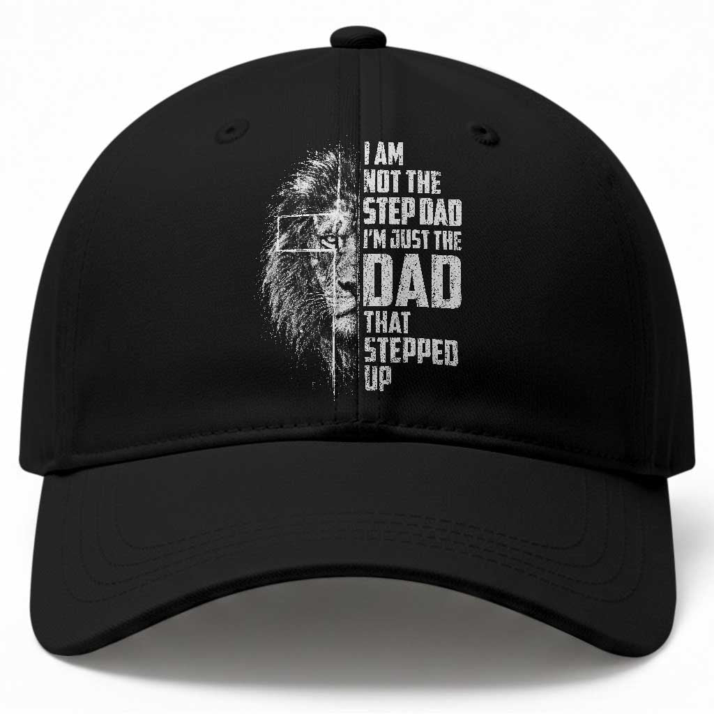 Bonus Dad Baseball Cap Stepdad Gifts From Stepdaughter Stepson Cross Lion Stepped Up Dad