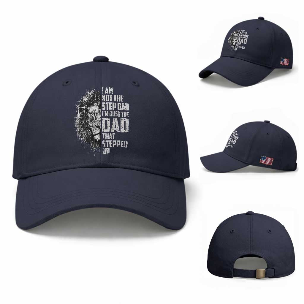 Bonus Dad Baseball Cap Stepdad Gifts From Stepdaughter Stepson Cross Lion Stepped Up Dad