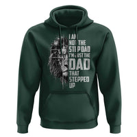 Bonus Dad Hoodie Stepdad Gifts From Stepdaughter Stepson Cross Lion Stepped Up Dad