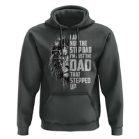 Bonus Dad Hoodie Stepdad Gifts From Stepdaughter Stepson Cross Lion Stepped Up Dad