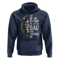 Bonus Dad Hoodie Stepdad Gifts From Stepdaughter Stepson Cross Lion Stepped Up Dad