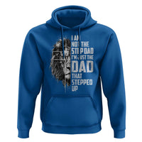 Bonus Dad Hoodie Stepdad Gifts From Stepdaughter Stepson Cross Lion Stepped Up Dad