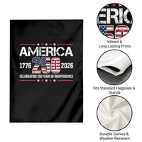 250th Anniversary Garden Flag American 250 Years Birthday Patriotic 1776 2026