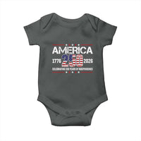 250th Anniversary Baby Onesie American 250 Years Birthday Patriotic 1776 2026