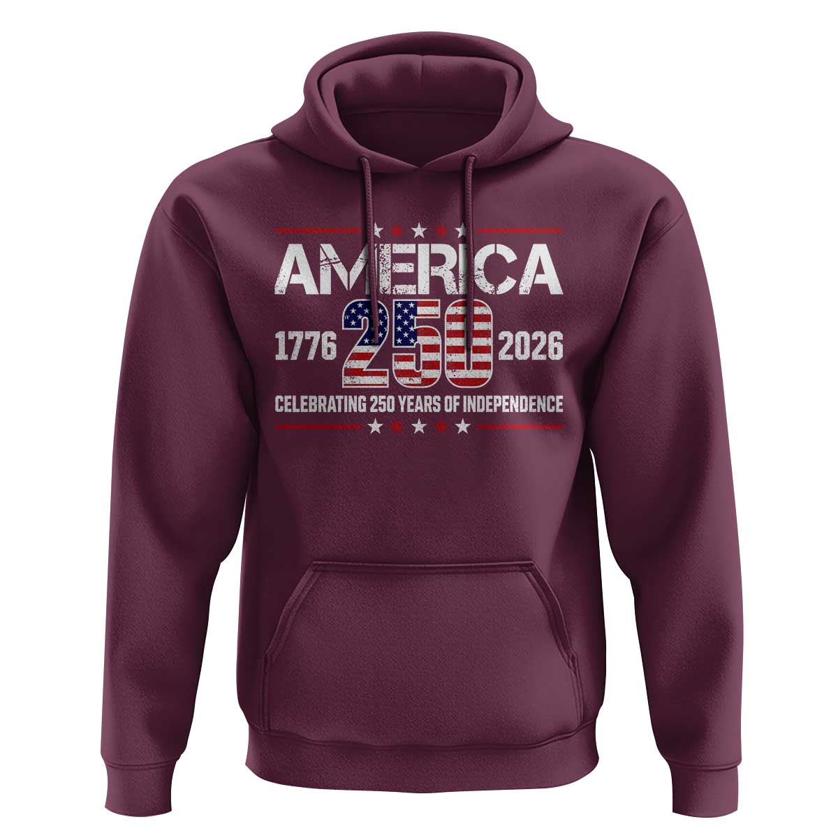 250th Anniversary Hoodie American 250 Years Birthday Patriotic 1776 2026