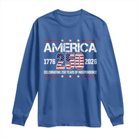 250th Anniversary Long Sleeve Shirt American 250 Years Birthday Patriotic 1776 2026