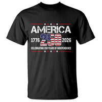 250th Anniversary T Shirt American 250 Years Birthday Patriotic 1776 2026