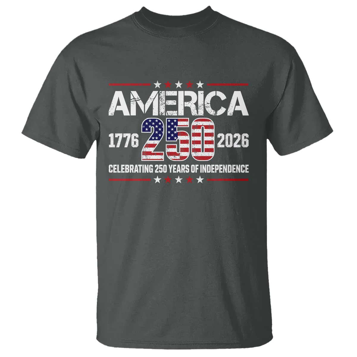250th Anniversary T Shirt American 250 Years Birthday Patriotic 1776 2026