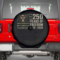 250th Anniversary Spare Tire Cover 1776 2026 250 Years Birthday Patriotic Camouflage USA Flag