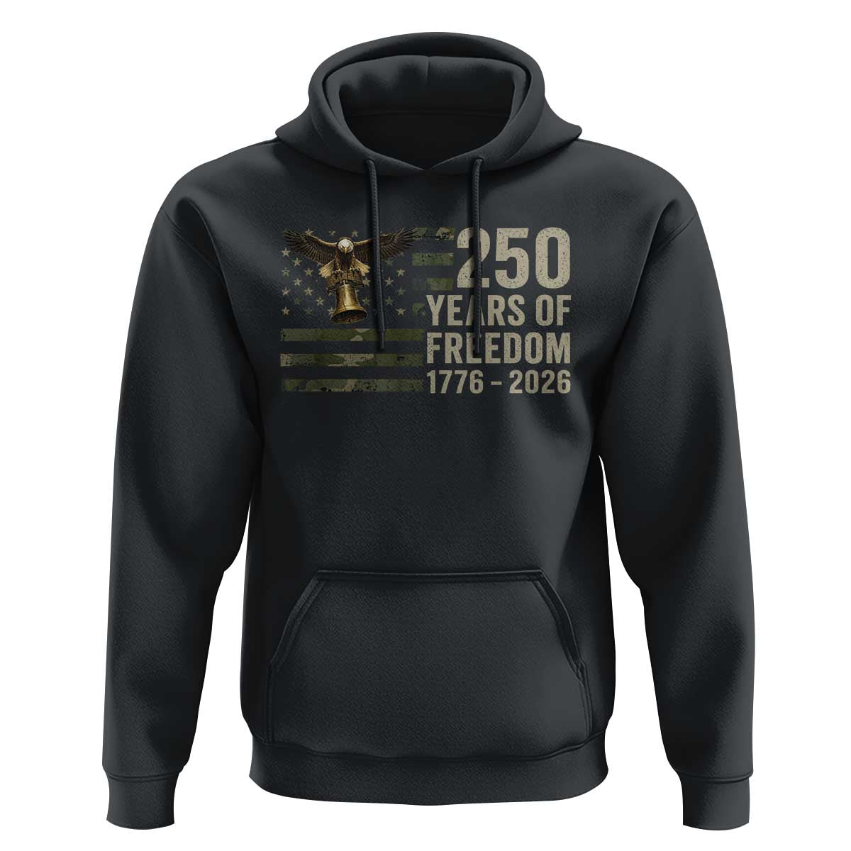 250th Anniversary Hoodie 1776 2026 250 Years Birthday Patriotic Camouflage USA Flag