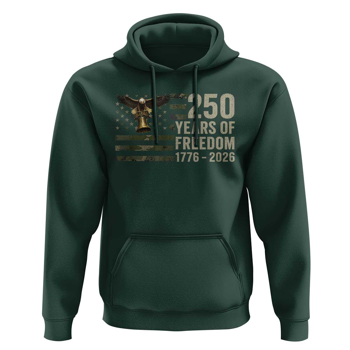 250th Anniversary Hoodie 1776 2026 250 Years Birthday Patriotic Camouflage USA Flag