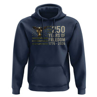 250th Anniversary Hoodie 1776 2026 250 Years Birthday Patriotic Camouflage USA Flag