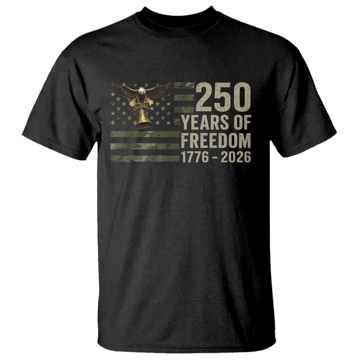 250th Anniversary T Shirt 1776 2026 250 Years Birthday Patriotic Camouflage USA Flag