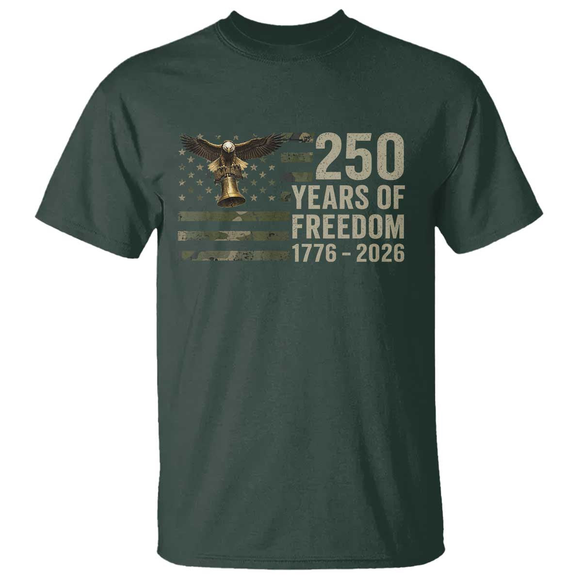 250th Anniversary T Shirt 1776 2026 250 Years Birthday Patriotic Camouflage USA Flag