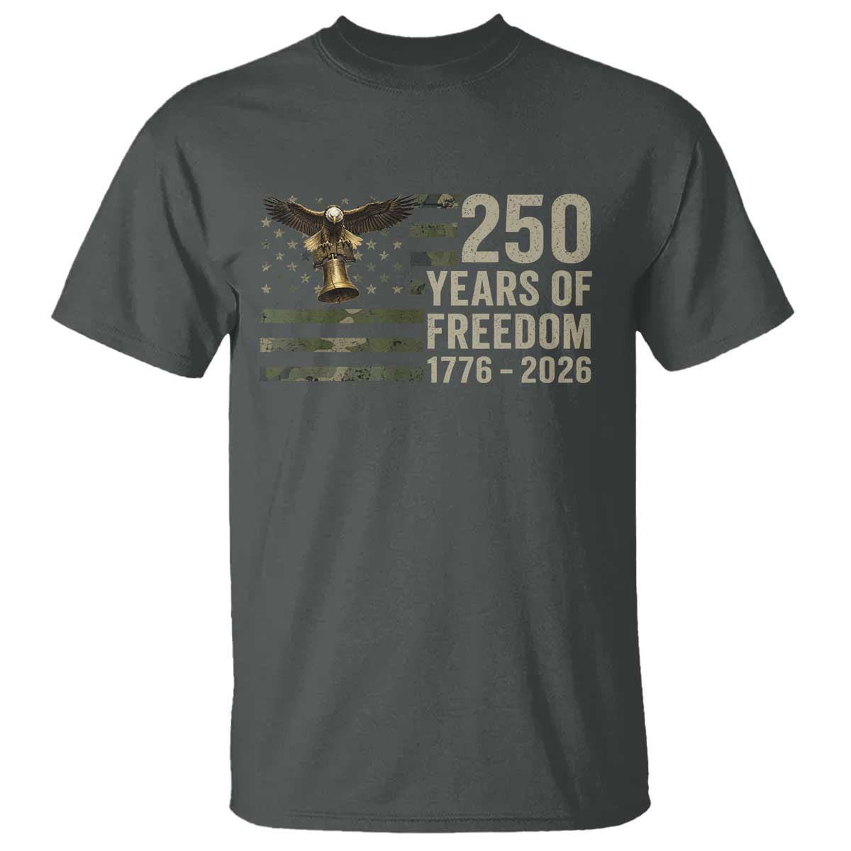 250th Anniversary T Shirt 1776 2026 250 Years Birthday Patriotic Camouflage USA Flag