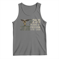 250th Anniversary Tank Top 1776 2026 250 Years Birthday Patriotic Camouflage USA Flag