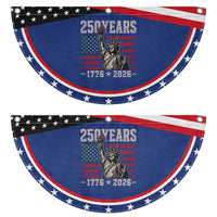 USA Independence 250th Anniversary Patriotic Fan Flag Lady Liberty American Flag 250 Years 1776 2026