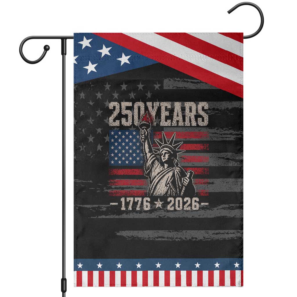 USA Independence 250th Anniversary Patriotic Garden Flag Lady Liberty American Flag 250 Years 1776 2026