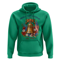 250 Anniversary Hoodie Floral Liberty Bell USA 250th American 4th July 2026
