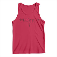 Motherhood Is Kingdom Work Tank Top Christian Mom Floral Mama Mothers Day
