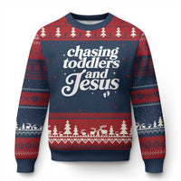 Christian Mom Ugly Christmas Sweater Chasing Jesus And Toddlers