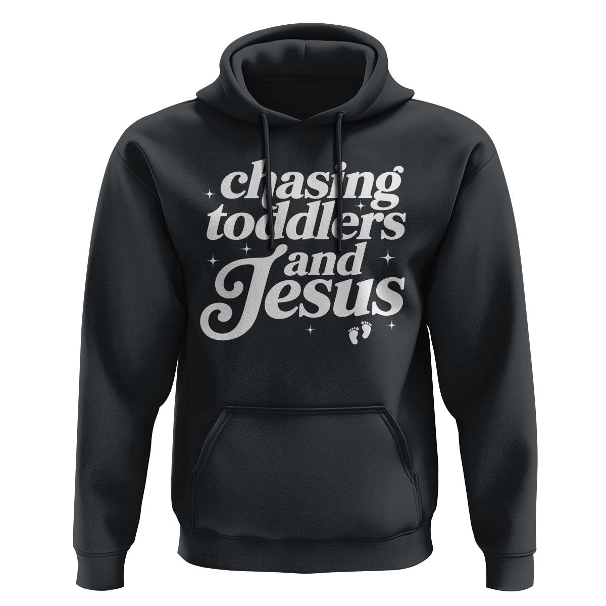 Christian Mom Hoodie Chasing Jesus And Toddlers