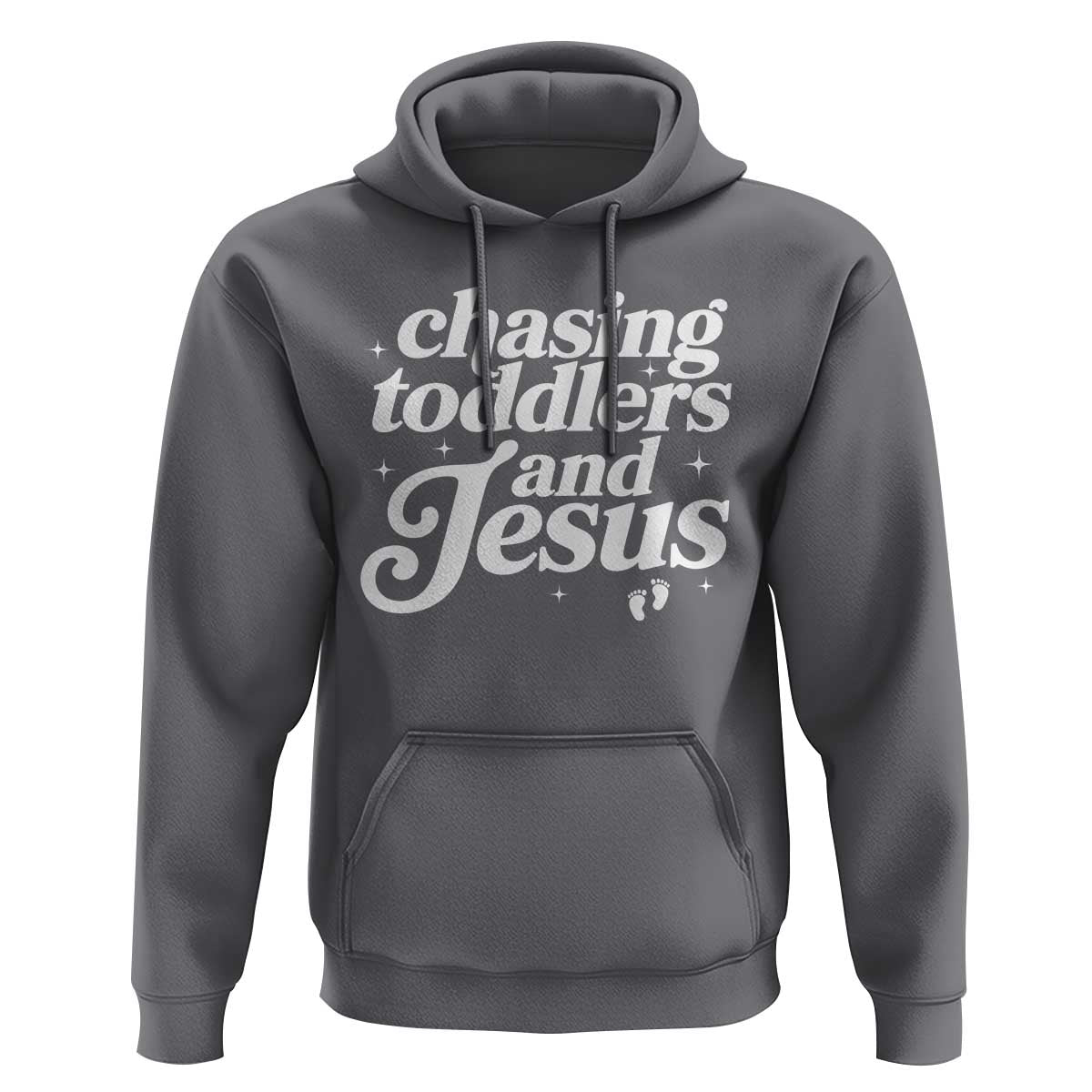 Christian Mom Hoodie Chasing Jesus And Toddlers