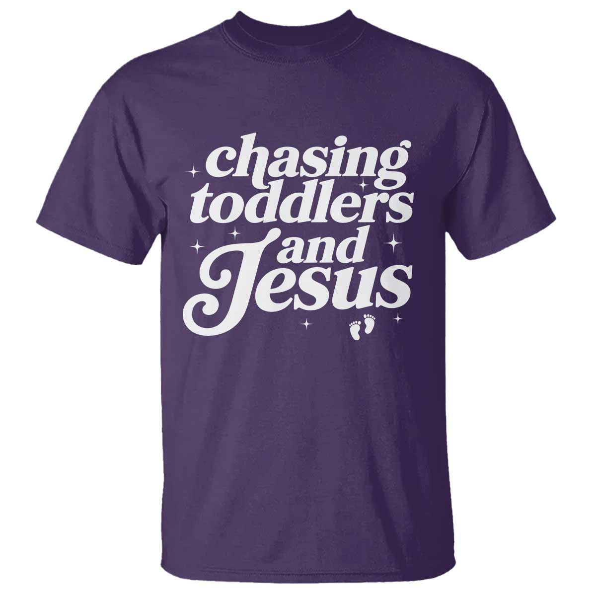Christian Mom T Shirt Chasing Jesus And Toddlers