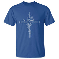 Motherhood Is Kingdom Work T Shirt Floral Cross Christian Mama Mothers Day