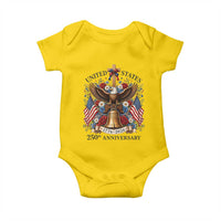 250 Anniversary USA Patriotic Eagle Baby Onesie Flower 250th Birthday 4th Of July 2026