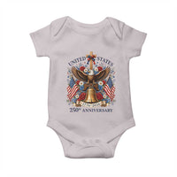 250 Anniversary USA Patriotic Eagle Baby Onesie Flower 250th Birthday 4th Of July 2026