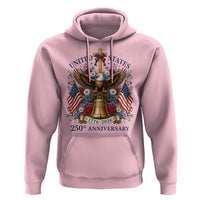 250 Anniversary USA Patriotic Eagle Hoodie Flower 250th Birthday 4th Of July 2026