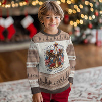 250 Anniversary USA Patriotic Eagle Ugly Christmas Sweater Flower 250th Birthday 4th Of July 2026