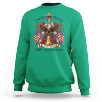250 Anniversary USA Patriotic Eagle Sweatshirt Flower 250th Birthday 4th Of July 2026