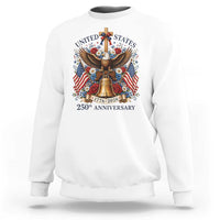 250 Anniversary USA Patriotic Eagle Sweatshirt Flower 250th Birthday 4th Of July 2026