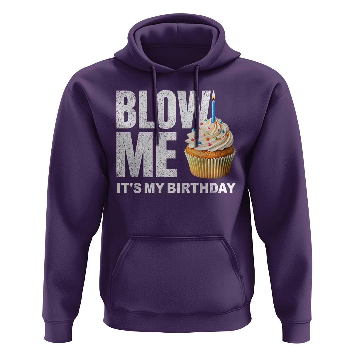 Blow Me Its My Birthday Hoodie Funny Adult Humor Dirty Jokes Bday Gag Gifts
