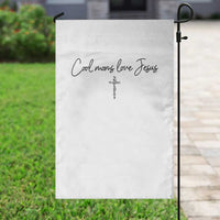 Cool Moms Love Jesus Garden Flag Christian Mom Floral Mama Mothers Day