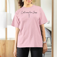 Cool Moms Love Jesus T Shirt For Women Christian Mom Floral Mama Mothers Day